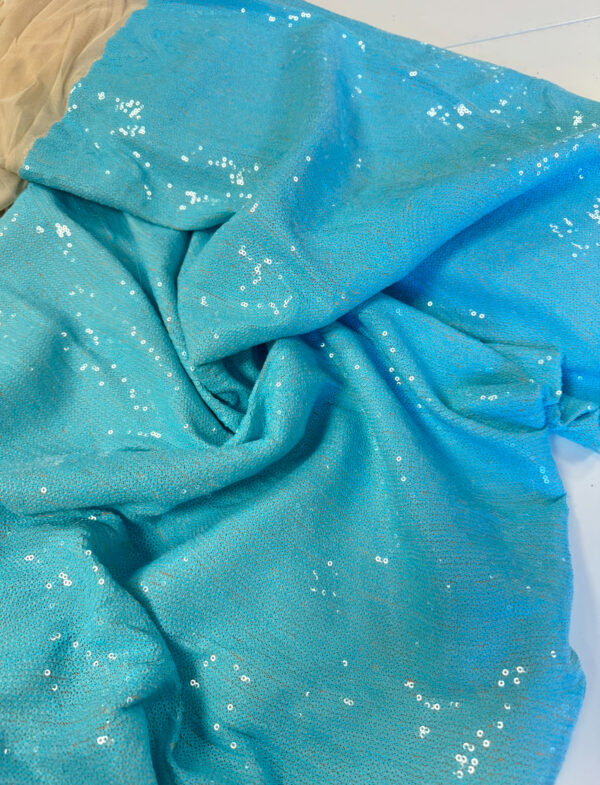 Sequins blue - Image 3