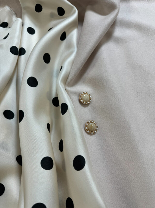 Silk polka dot