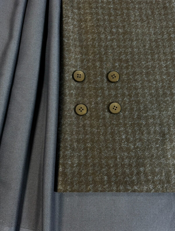 Wool jersey suiting fabric - Image 4