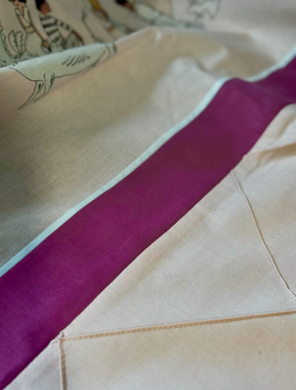 Duvet set "Magical parade with burgundy trim" - Image 5