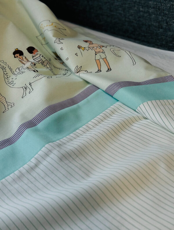 Duvet set "Magical parade mint" 1-5 years - Image 3
