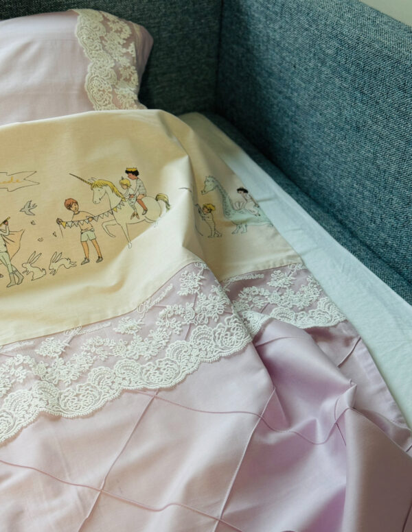 Duvet set "Magical parade with lace" 1-5years - Image 3