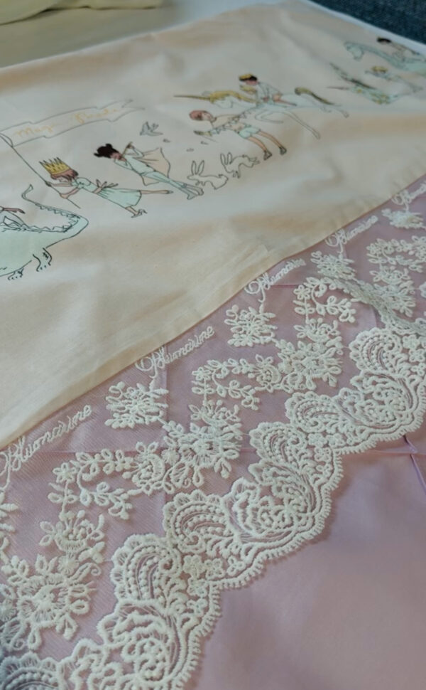 Duvet set "Magical parade with lace" 1-5years - Image 4