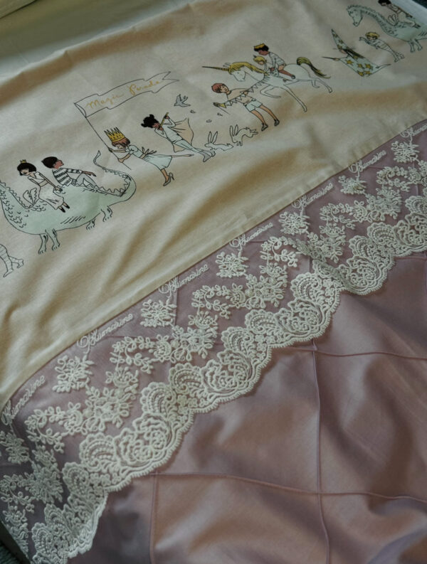 Duvet set "Magical parade with lace" 1-5years - Image 6