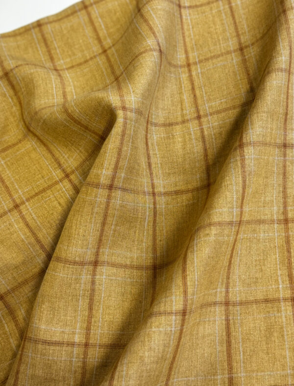 Linen checks for suits