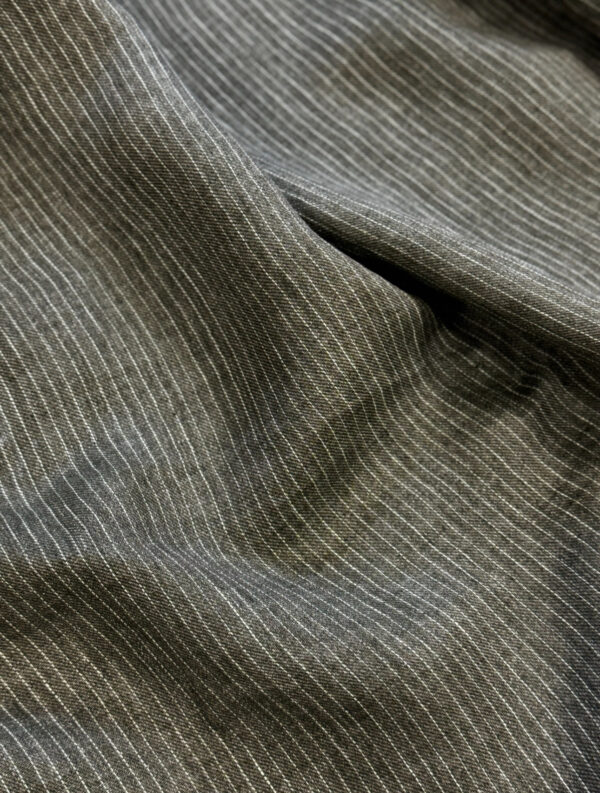 Linen  striped for suits - Image 2
