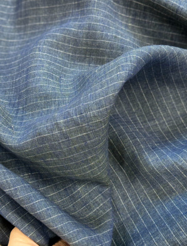 Linen  striped for suits - Image 4