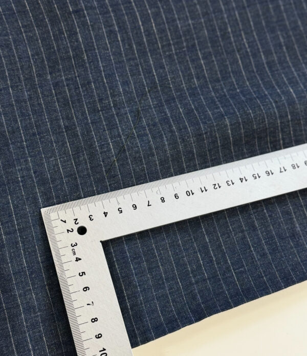 Linen  striped for suits - Image 2