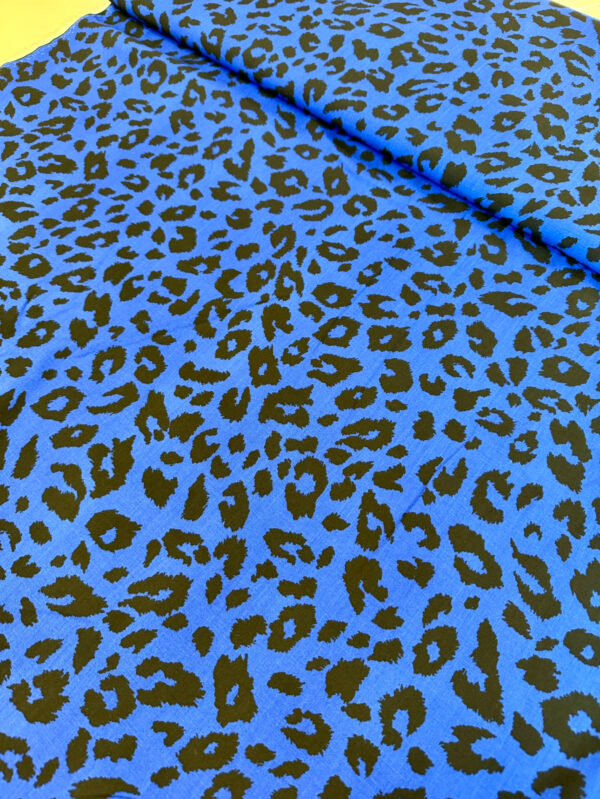 Viscose Leo blue - Image 5
