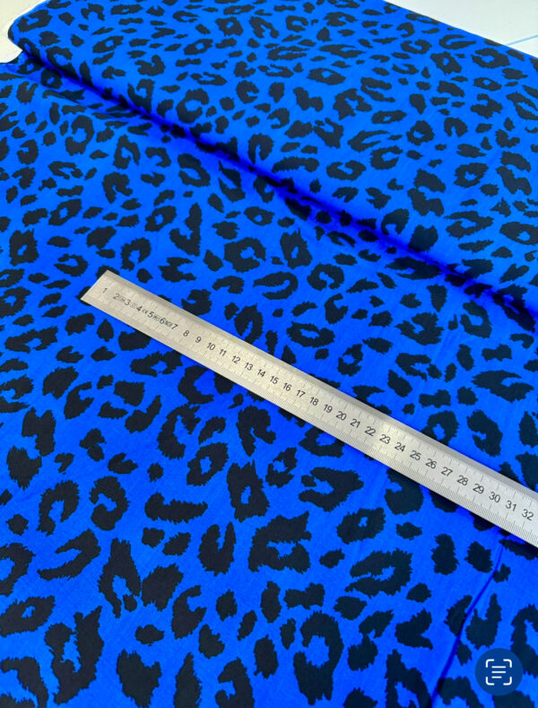 Viscose Leo blue - Image 4