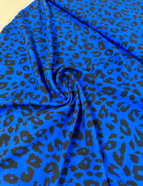 Viscose Leo blue