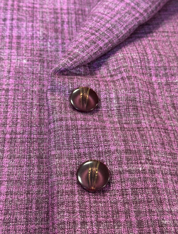 Wool/linen suiting fabric