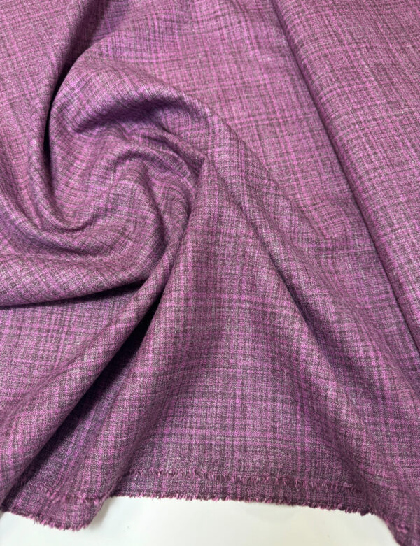 Wool/linen suiting fabric - Image 3