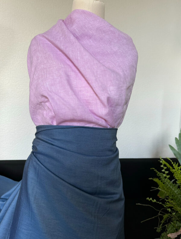 Branded lilac linen from L.Piana - Image 3