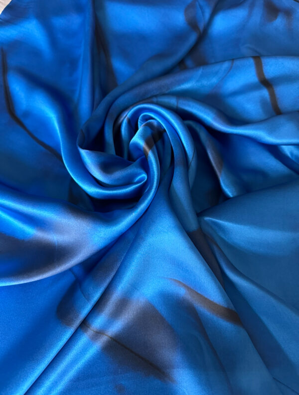 Silk "Blue wave" - Image 2