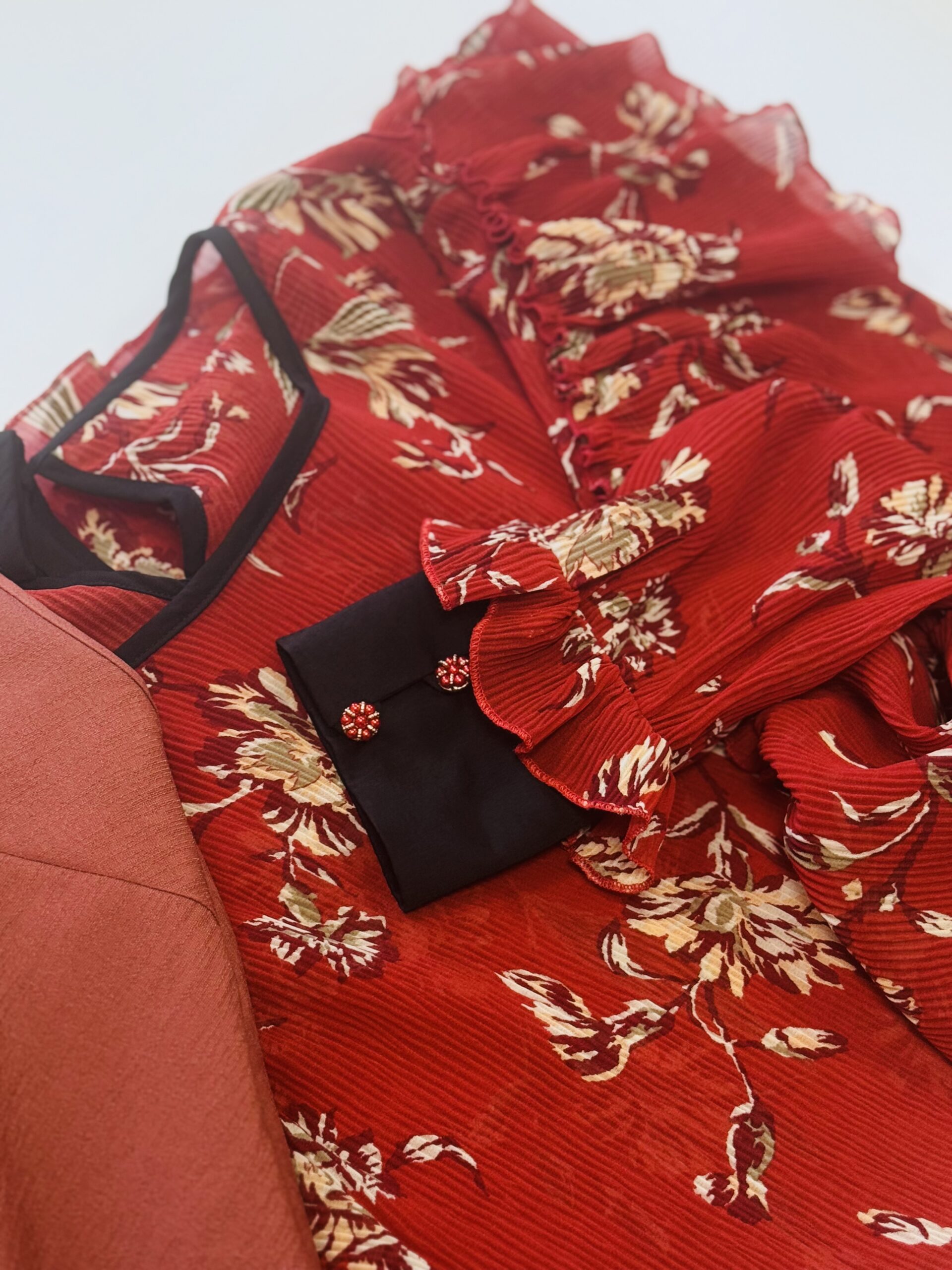 Scarlet Blossom Red Dress — Lightness and Brightness in Every Move - Image 7